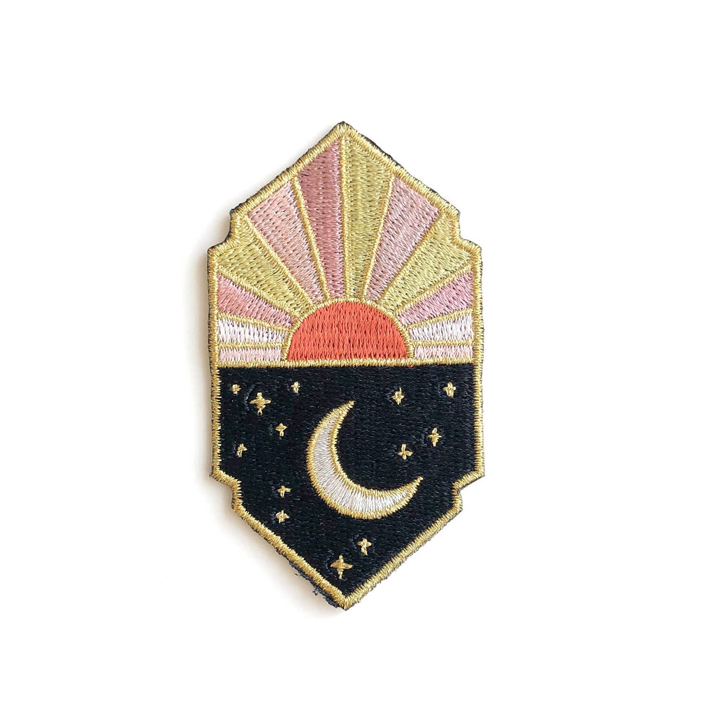 Sun & Moon Embroidered Patch